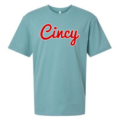 Cincy Cincinnati Sueded Cloud Jersey T-Shirt