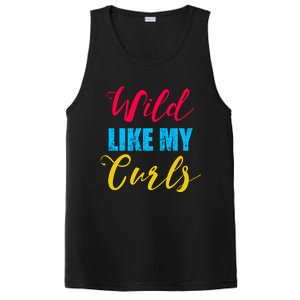 Curly Curly Curls Wild Like My Curls Wild Curls Meaningful Gift PosiCharge Competitor Tank