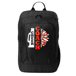 Cheer Coach Cheerleader Megaphone Pom Pom City Backpack