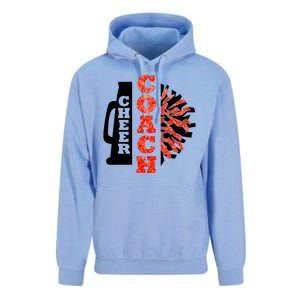 Cheer Coach Cheerleader Megaphone Pom Pom Unisex Surf Hoodie