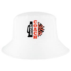 Cheer Coach Cheerleader Megaphone Pom Pom Cool Comfort Performance Bucket Hat