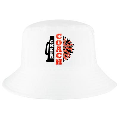 Cheer Coach Cheerleader Megaphone Pom Pom Cool Comfort Performance Bucket Hat