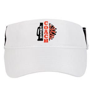 Cheer Coach Cheerleader Megaphone Pom Pom Adult Drive Performance Visor