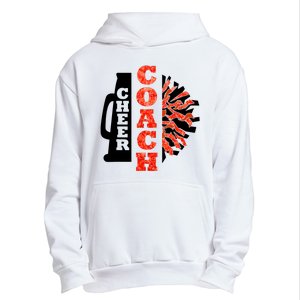 Cheer Coach Cheerleader Megaphone Pom Pom Urban Pullover Hoodie