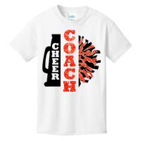 Cheer Coach Cheerleader Megaphone Pom Pom Kids T-Shirt