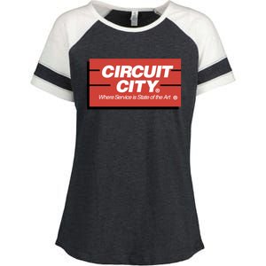 Circuit City Enza Ladies Jersey Colorblock Tee