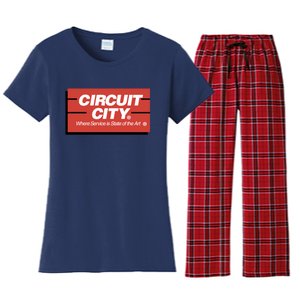 Circuit City Women's Flannel Pajama Set