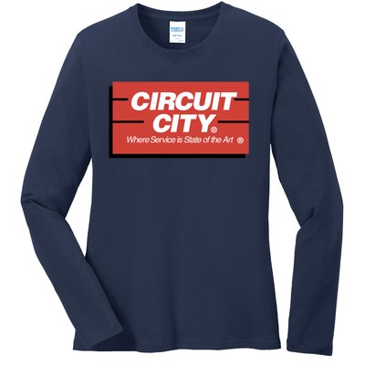 Circuit City Ladies Long Sleeve Shirt