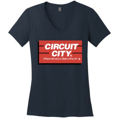 Circuit City Women's V-Neck T-Shirt