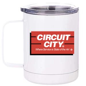 Circuit City 12 oz Stainless Steel Tumbler Cup