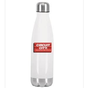 Circuit City Stainless Steel Insulated Water Bottle