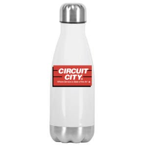 Circuit City Stainless Steel Insulated Water Bottle