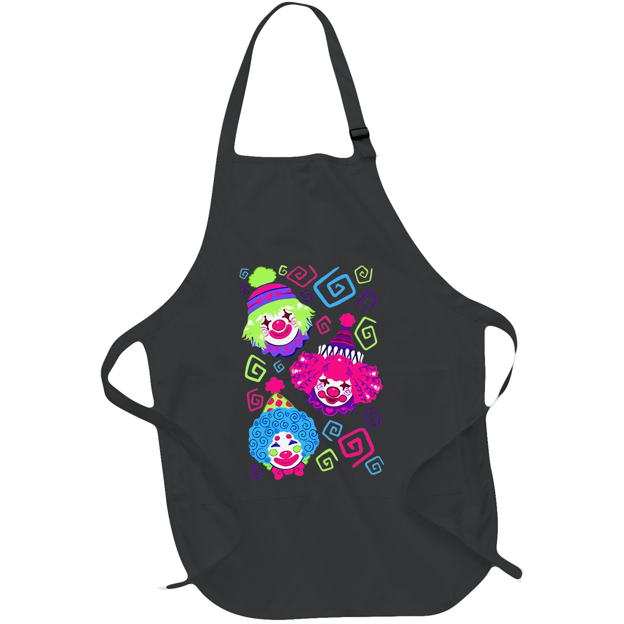 Clown Circus Carnival Costume Birthday Theme Party Apron