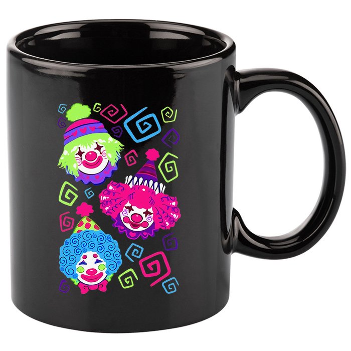 Clown Circus Carnival Costume Birthday Theme Party 11oz C Handle Ceramic Mug