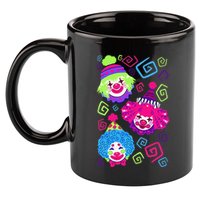 Clown Circus Carnival Costume Birthday Theme Party 11oz C Handle Ceramic Mug