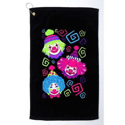 Clown Circus Carnival Costume Birthday Theme Party Golf Towel