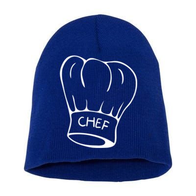 Chef Culinary Cooking Food Chefs Hat Sous Chefs Gift Short Acrylic Beanie