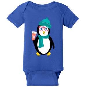 Cute Chillin Christmas Holiday Gift For Penguin Lovers Gift Baby Bodysuit