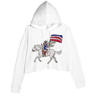 Cowboy Carter Crop Fleece Hoodie