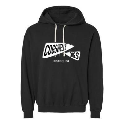 CogswellS Cogs Classic Cartoon Garment-Dyed Fleece Hoodie