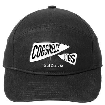 CogswellS Cogs Classic Cartoon 7-Panel Snapback Hat