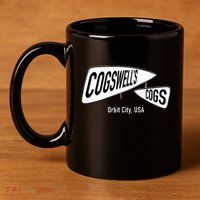 CogswellS Cogs Classic Cartoon 11oz C Handle Ceramic Mug