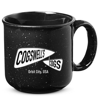CogswellS Cogs Classic Cartoon 15oz Campfire Ceramic Mug