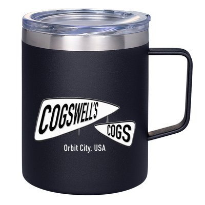 CogswellS Cogs Classic Cartoon 12oz Stainless Steel Coffee Mug
