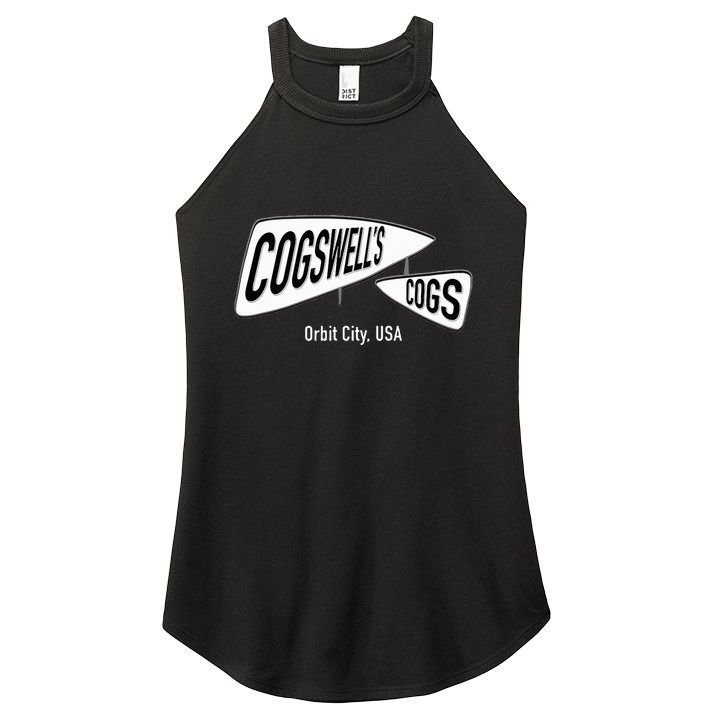 CogswellS Cogs Classic Cartoon Women's Perfect Tri Rocker Tank