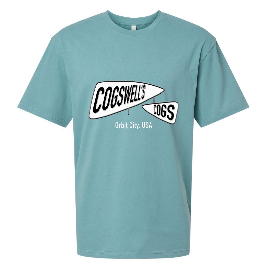 CogswellS Cogs Classic Cartoon Sueded Cloud Jersey T-Shirt