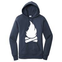 Camping Campfire Women's Pullover Hoodie