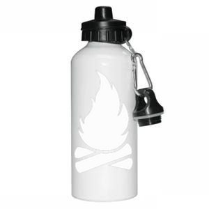 Camping Campfire Aluminum Water Bottle