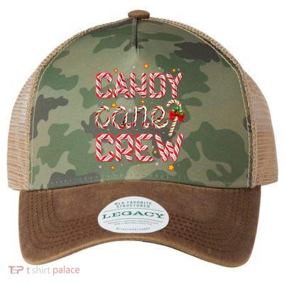 Cute Christmas Candy Cane Crew Matching Shirts Legacy Tie Dye Trucker Hat