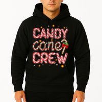 Cute Christmas Candy Cane Crew Matching Shirts Hoodie