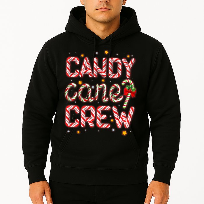 Cute Christmas Candy Cane Crew Matching Shirts Hoodie