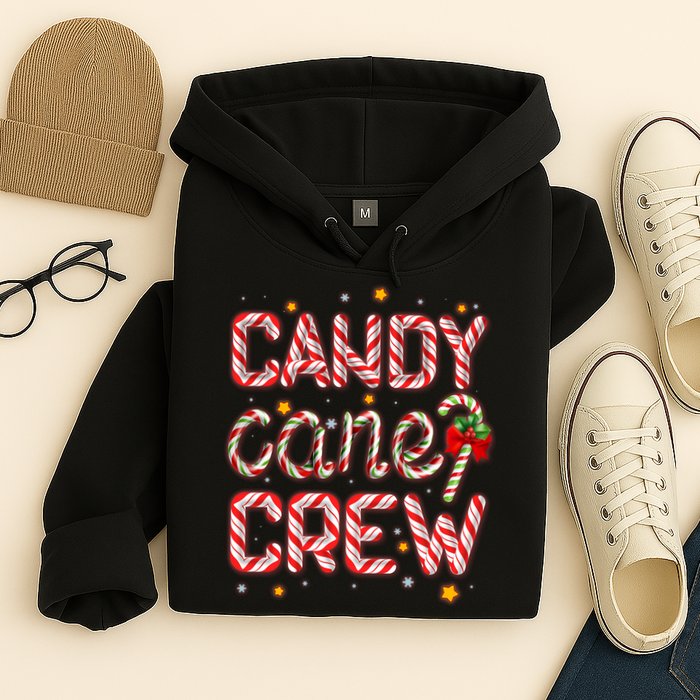 Cute Christmas Candy Cane Crew Matching Shirts Hoodie