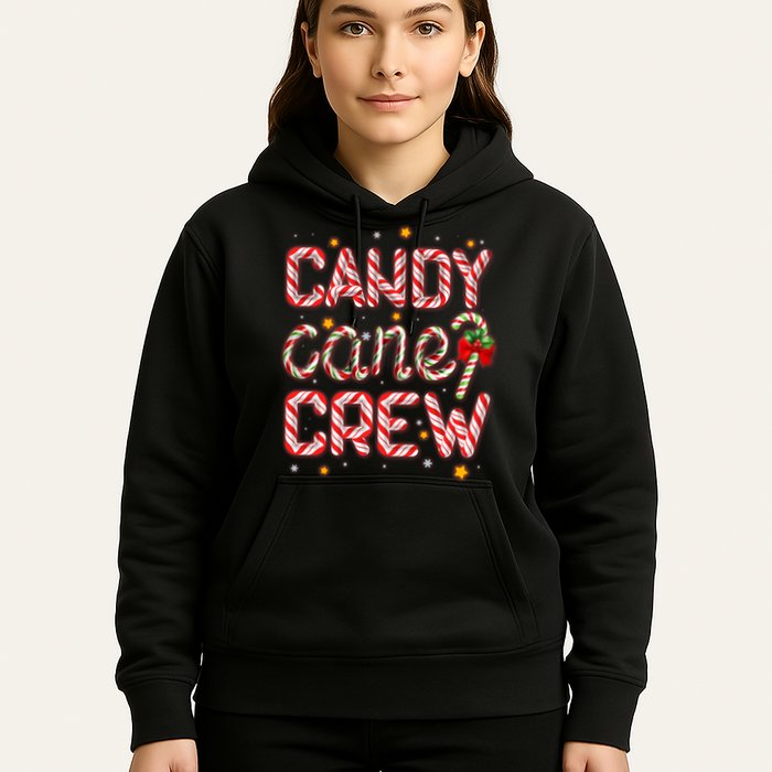 Cute Christmas Candy Cane Crew Matching Shirts Hoodie