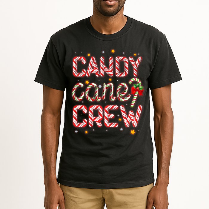 Cute Christmas Candy Cane Crew Matching Shirts Tall T-Shirt