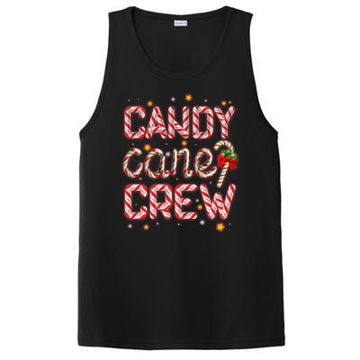 Cute Christmas Candy Cane Crew Matching Shirts PosiCharge Competitor Tank