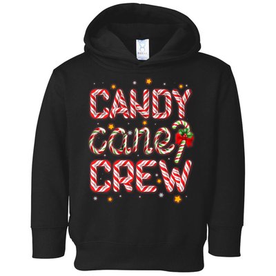 Cute Christmas Candy Cane Crew Matching Shirts Toddler Hoodie