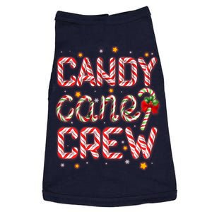 Cute Christmas Candy Cane Crew Matching Shirts Doggie Tank