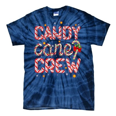 Cute Christmas Candy Cane Crew Matching Shirts Tie-Dye T-Shirt