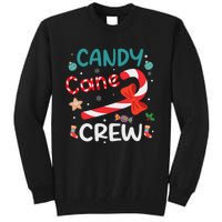 Candy Cane Crew Christmas Candy Cane Lover Xmas Pajama Tall Sweatshirt