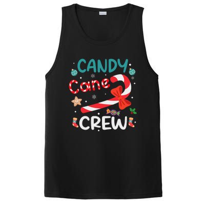 Candy Cane Crew Christmas Candy Cane Lover Xmas Pajama PosiCharge Competitor Tank