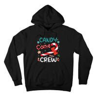 Candy Cane Crew Christmas Candy Cane Lover Xmas Pajama Tall Hoodie