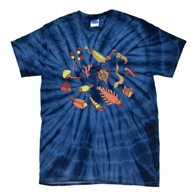 Cambrian Critters Tie-Dye T-Shirt