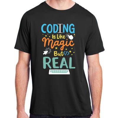 Coding Coder Computer Science Programming Adult ChromaSoft Performance T-Shirt