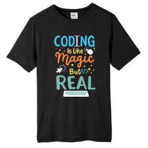 Coding Coder Computer Science Programming Tall Fusion ChromaSoft Performance T-Shirt