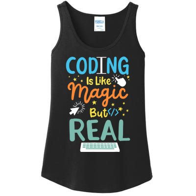 Coding Coder Computer Science Programming Ladies Essential Tank