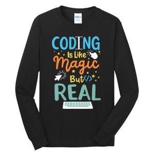 Coding Coder Computer Science Programming Tall Long Sleeve T-Shirt